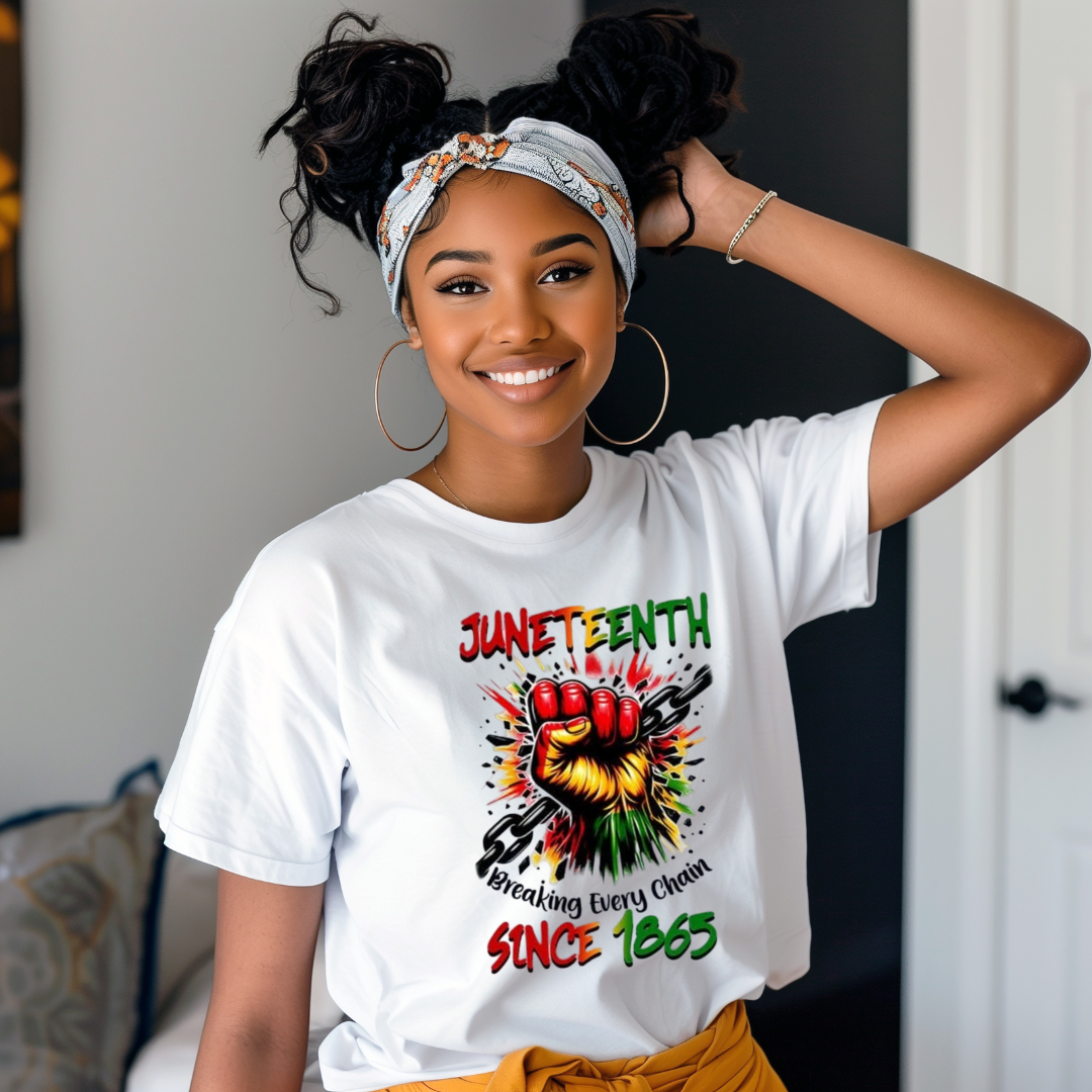 Juneteenth Breaking Every Chain T-Shirt