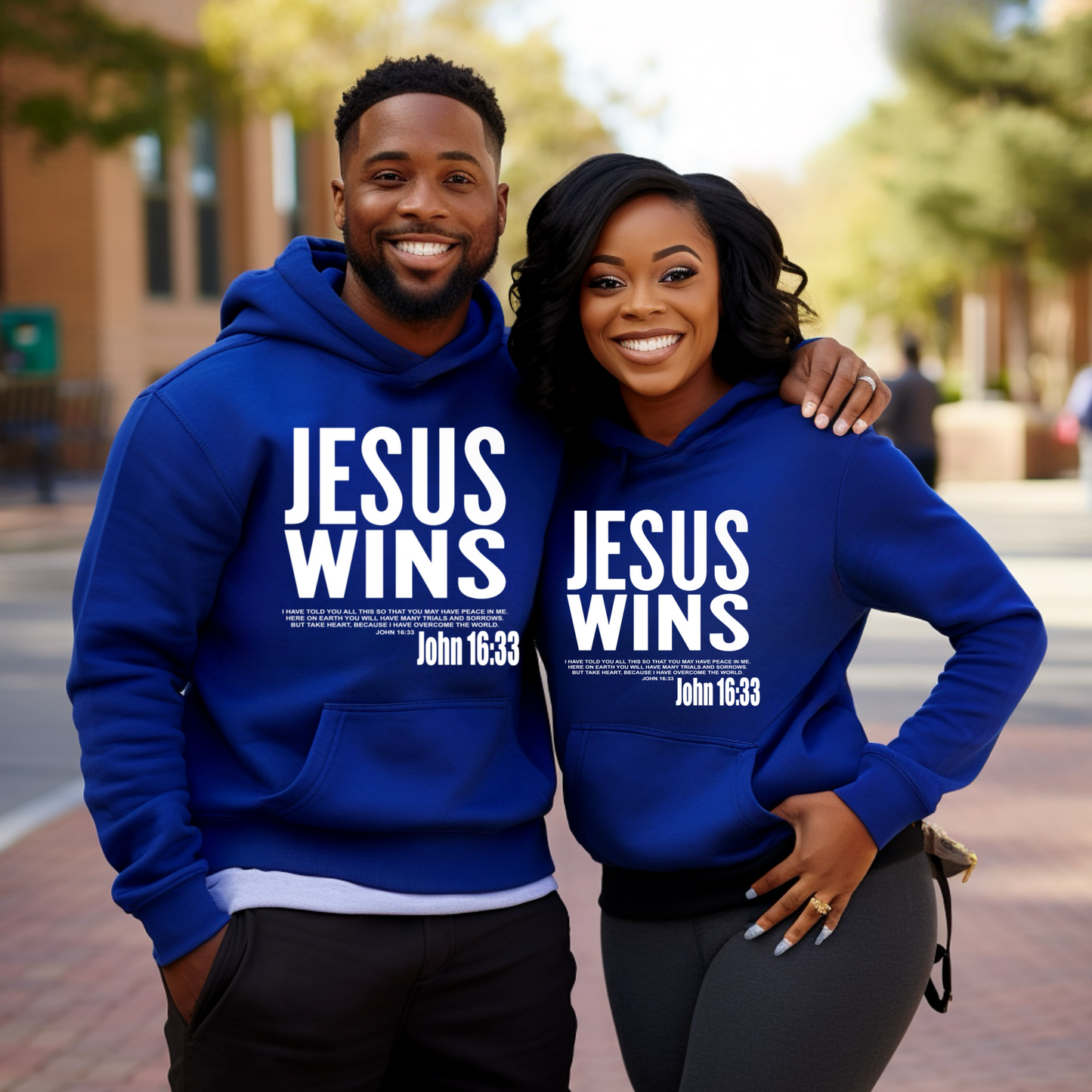 Jesus Wins Hoodie