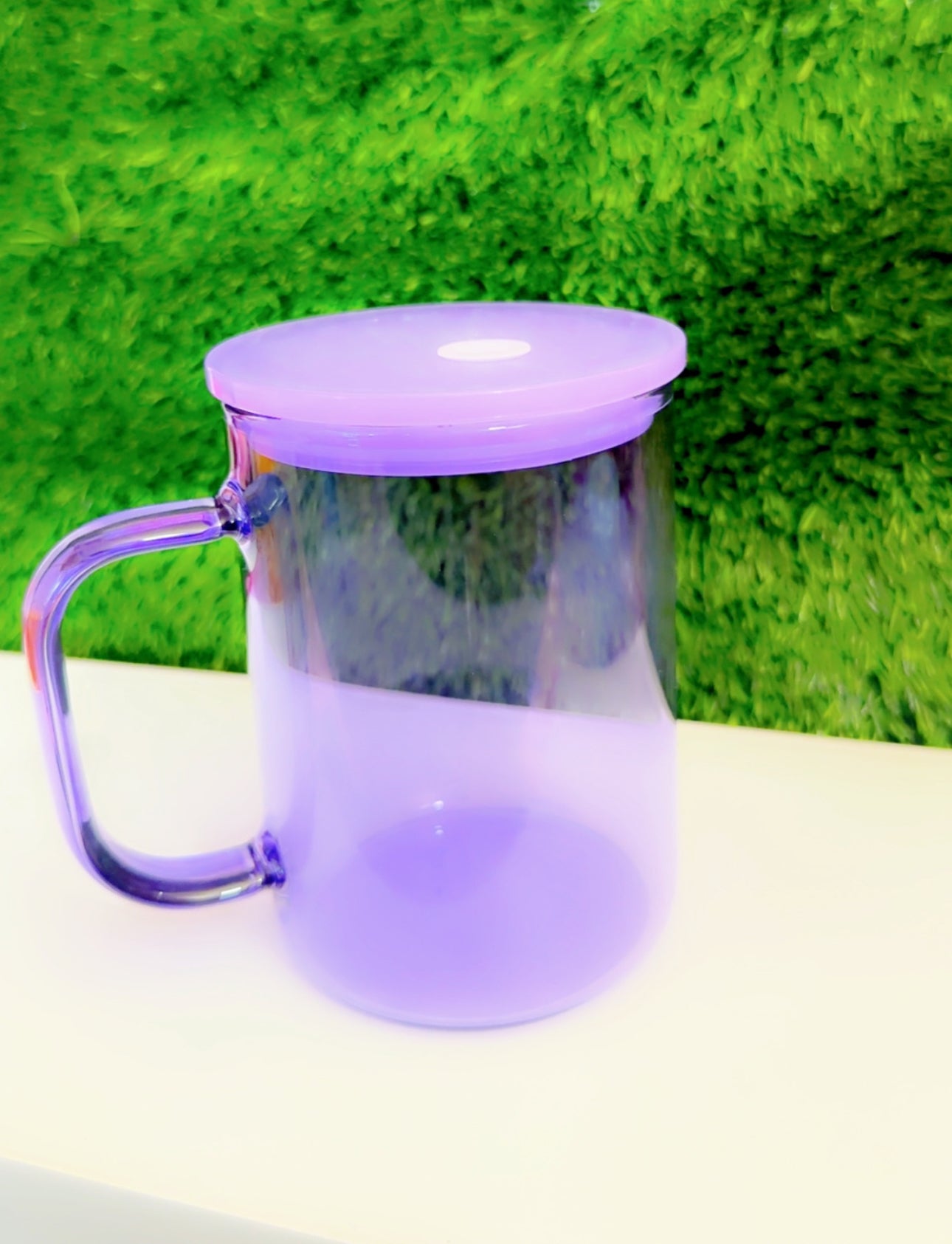 Clear Jelly Candy Glass 17 oz Mug