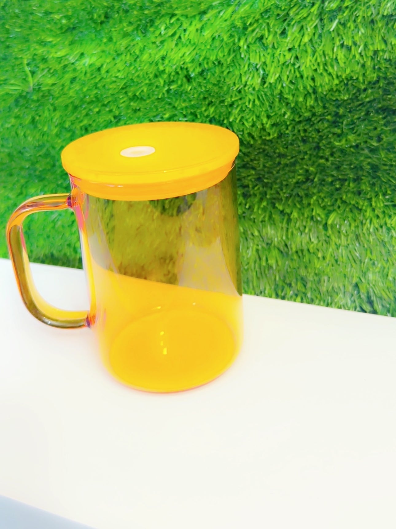 Clear Jelly Candy Glass 17 oz Mug