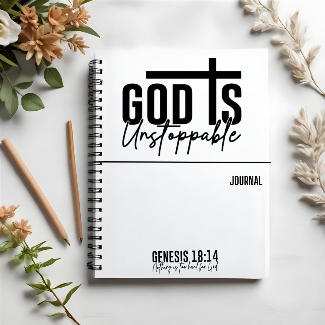 God Is Unstoppable Journal