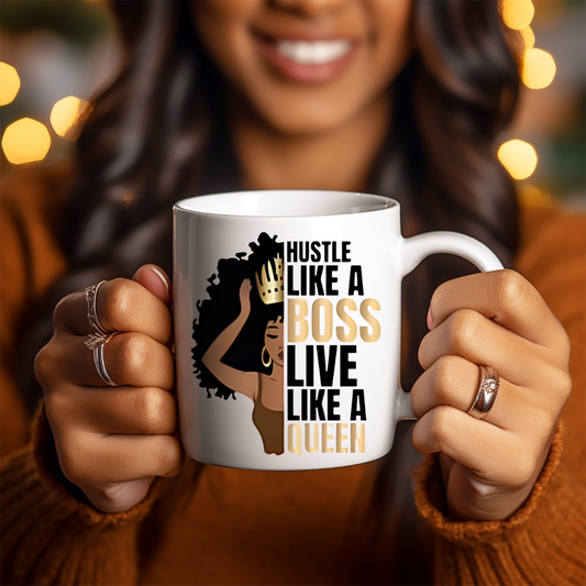 Hustle Like A Boss Mug