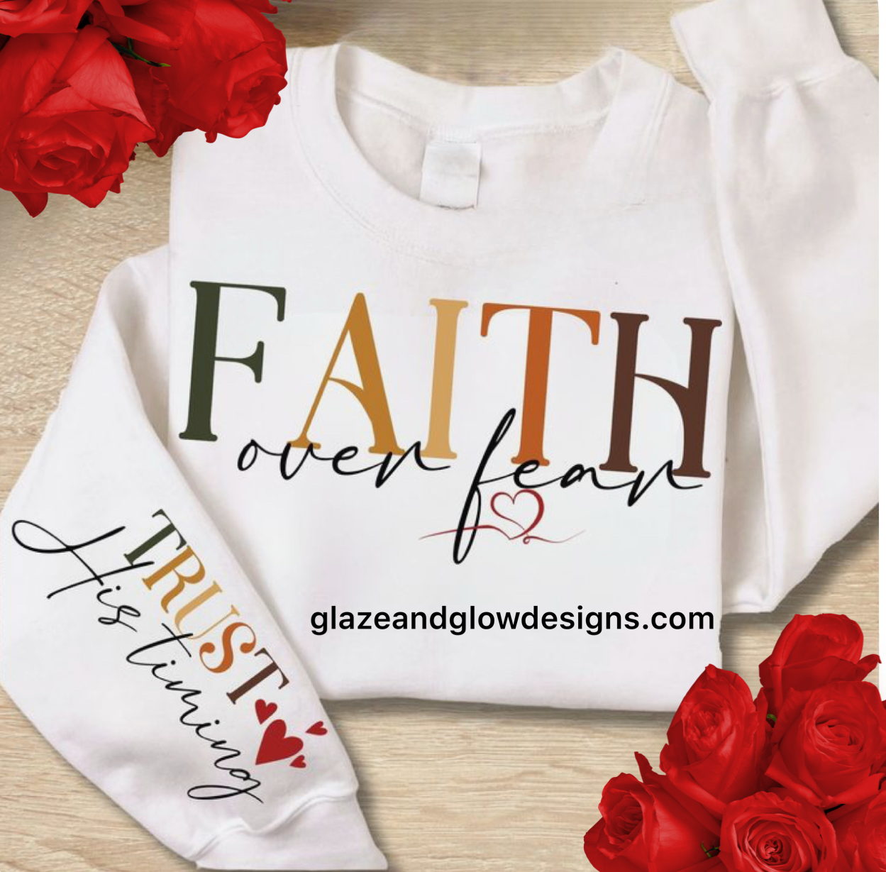 Faith Over Fear Sweatshirt