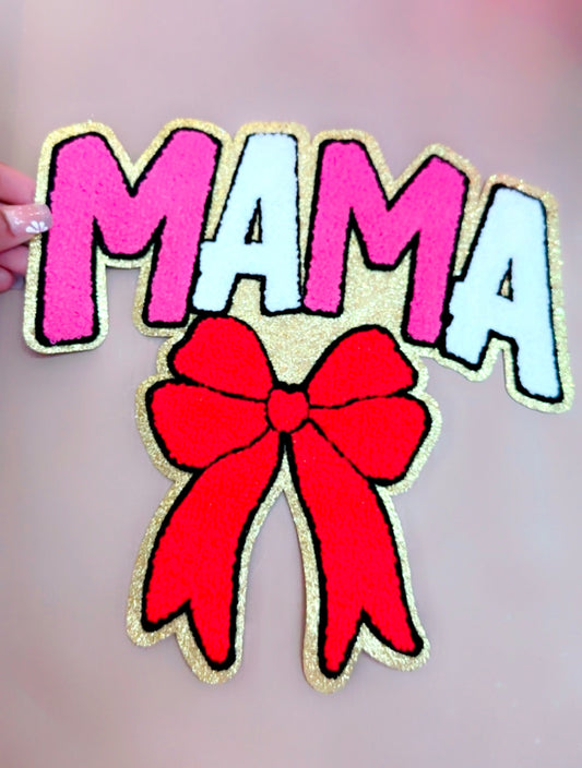 Mama with Red Bow