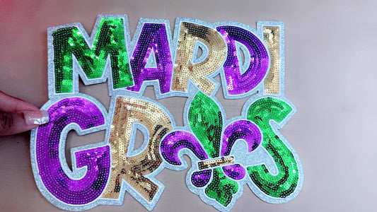 Mardi Gras Patch