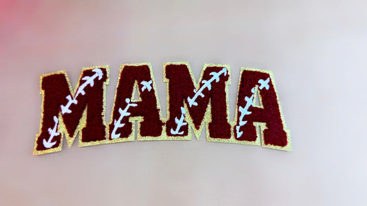 Football Mama Patch