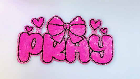 Pink Pray Patch