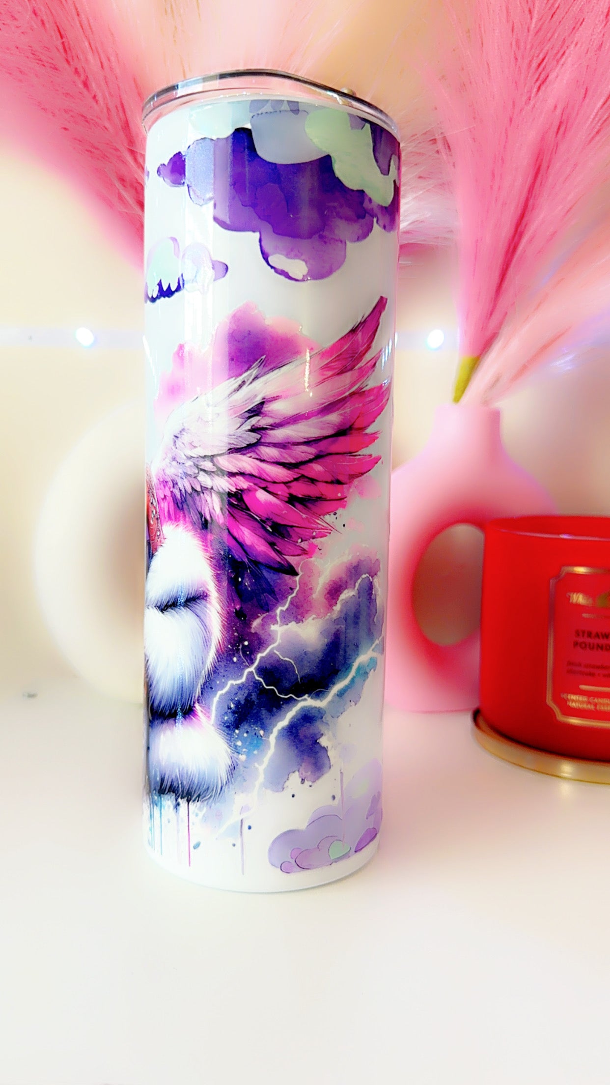 Angel Girl With Wings Tumbler